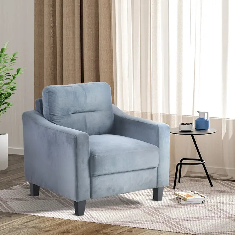 Canapé ou fauteuil confortable en velours