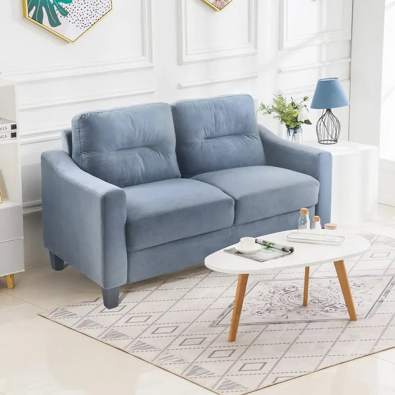 Canapé ou fauteuil confortable en velours