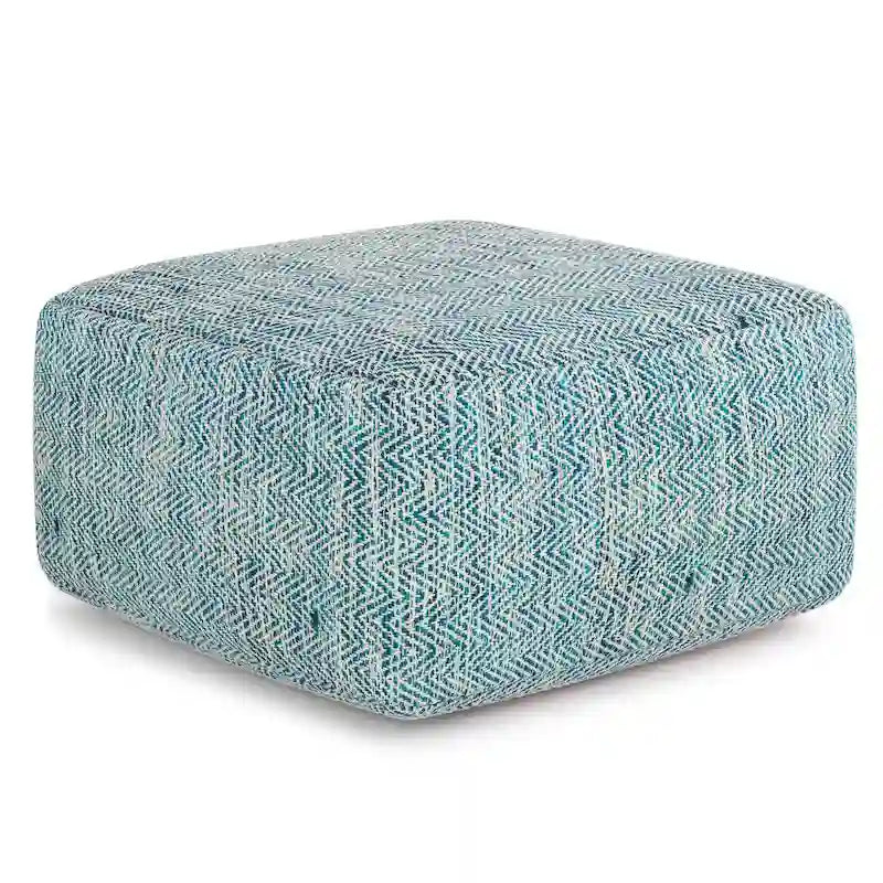 Pouf Carré Repose-Pieds de Loisir