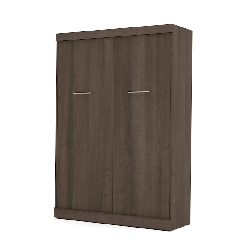 Lit escamotable double avec rangement, lit mural pour chambre d'amis