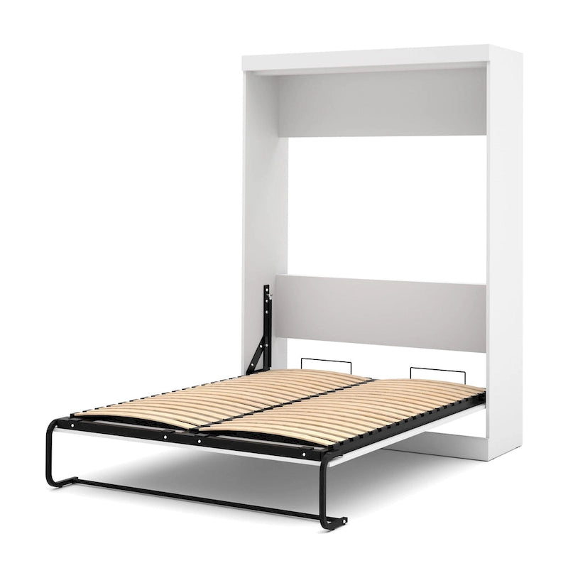 Lit escamotable double avec rangement, lit mural pour chambre d'amis