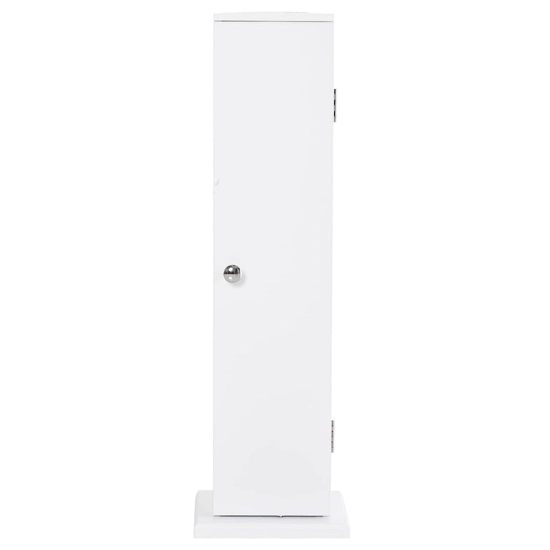 Armoire de rangement verticale blanche pour salle de bain