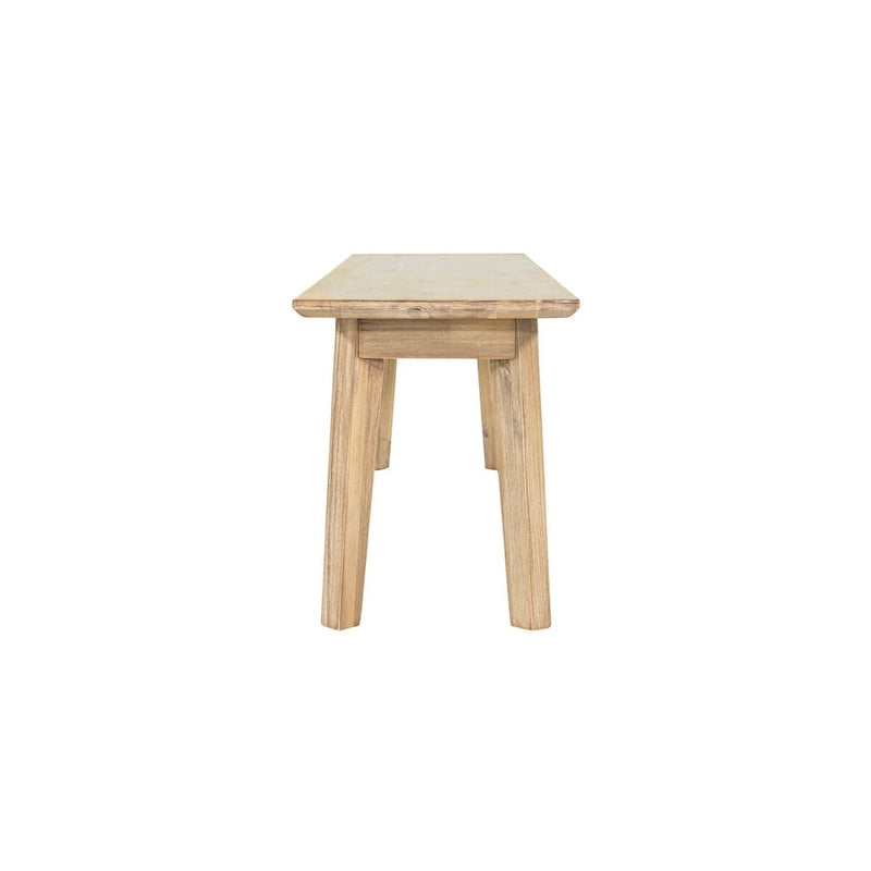 Banc en acacia finition marron clair